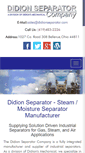 Mobile Screenshot of didionseparator.com